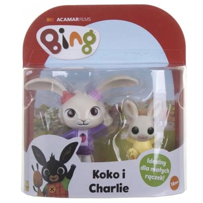 BING Zestaw z 2 figurkami: Charlie i Coco, figurki